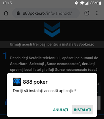 install pocker
