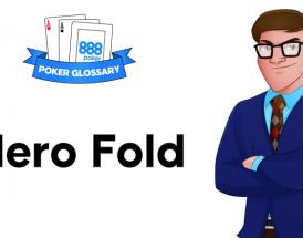 Ce înseamnă Hero Fold în poker?