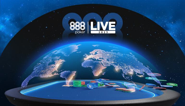 888poker anunță calendarul evenimentelor live în 2023!