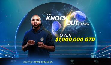 Joacă turneele speciale Knockout 888poker! Elimină adversarii și adună cât mai multe premii „bounty” în drumul către locul 1!